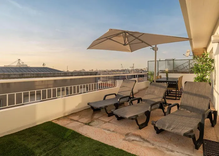 아파트 Bright Beachside Flat With Terrace By Hostwise 마토지뉴스